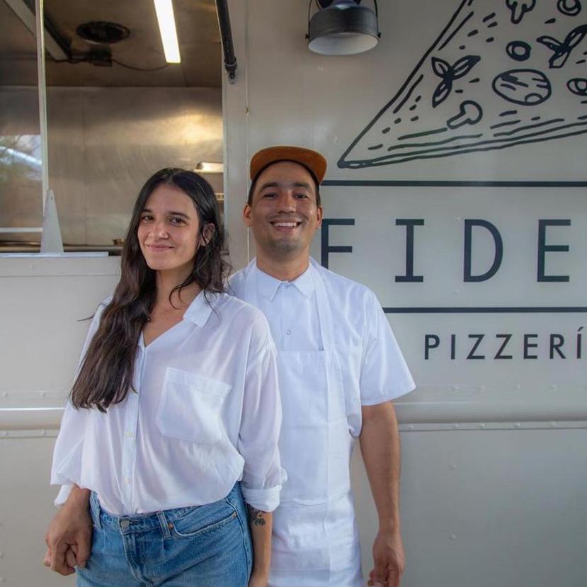 Camila Cruz y Ángel Rosario han apostado a un menú pequeño y un horario limitado para garantizar la máxima calidad y frescura de ingredientes en las pizzas.