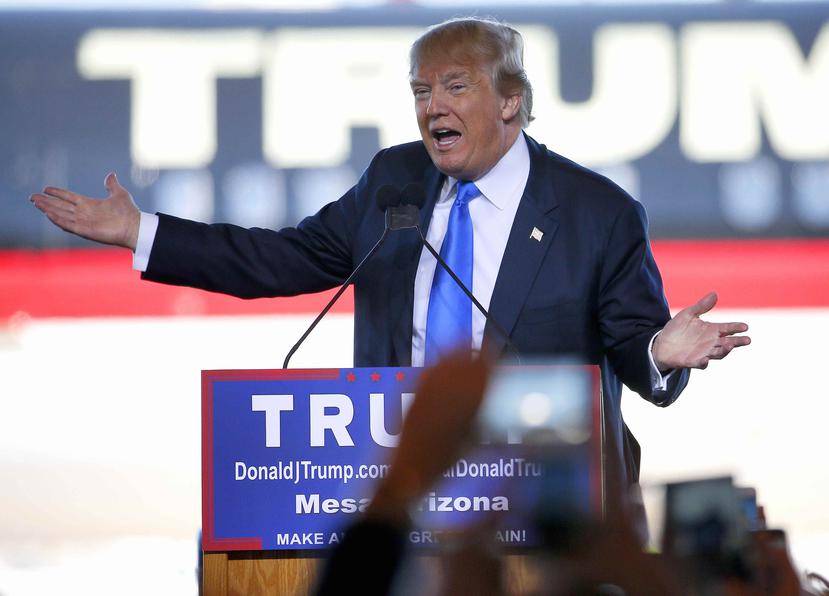 Donald Trump propuso negarles la entrada a Estados Unidos a los inmigrantes musulmanes. (AP)
