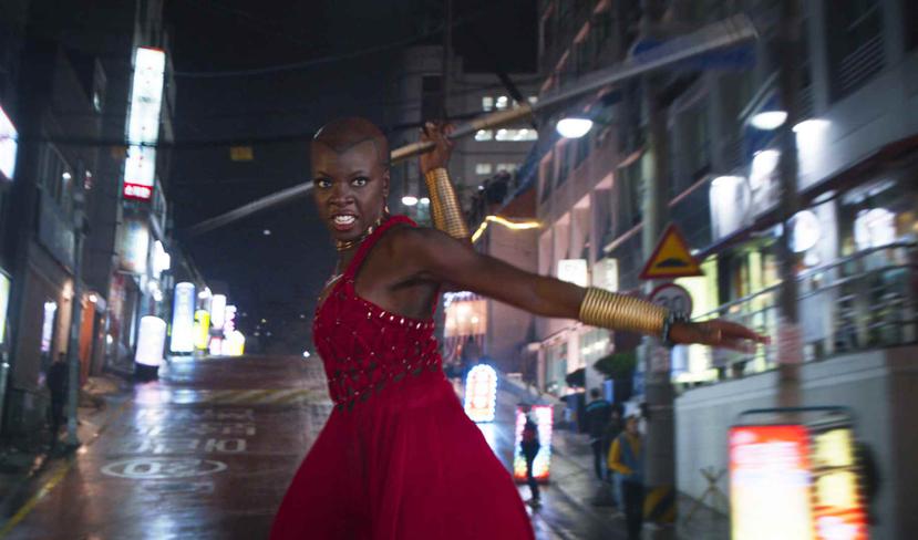 “Pantera Negra” estrenó hace unos días en la ciudad de Kisumu, en el occidente de Kenia. (AP)
