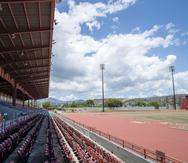 El Estadio Francisco "Paquito" Montaner fue sede en el pasado mes de mayo del Clásico Internacional de Atletismo.