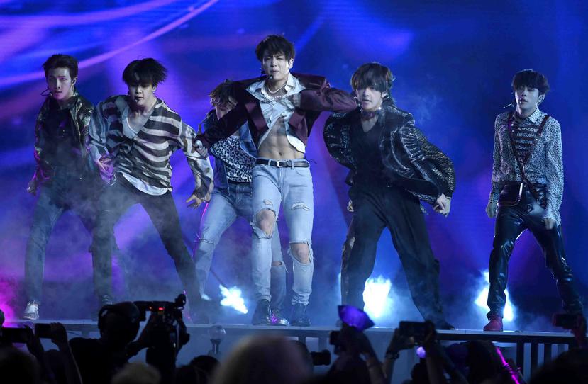 La boy band surcoreana BTS conquista el mercado estadounidense (AP).