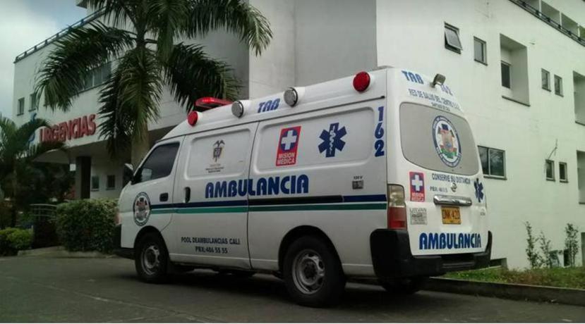 Imagen del ingreso al área de urgencias de la Clinica Santa Sofía del Pacífico, en Buenaventura, Colombia. (Captura / Facebook)