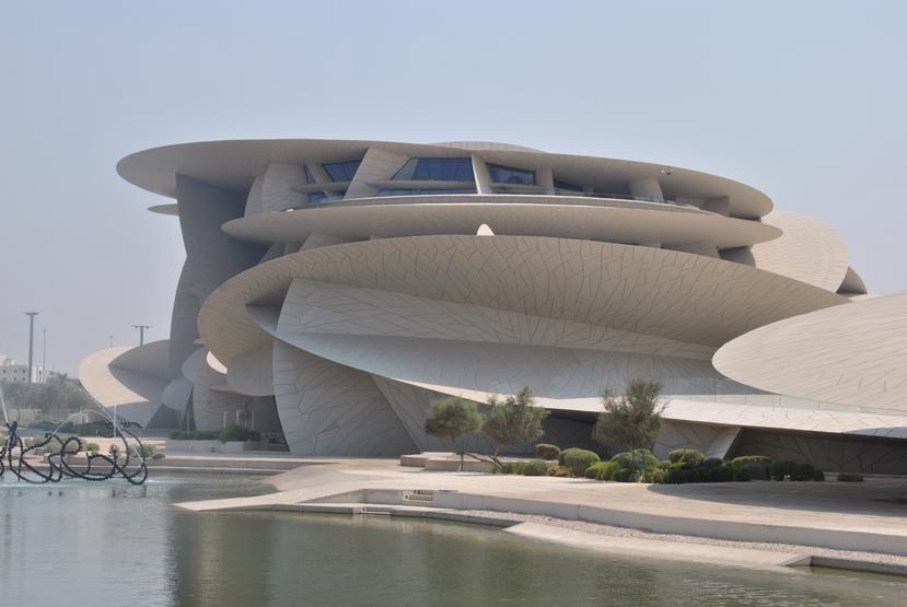 El Museo Nacional de Catar es una visita obligatoria para el viajero que pase por Doha.