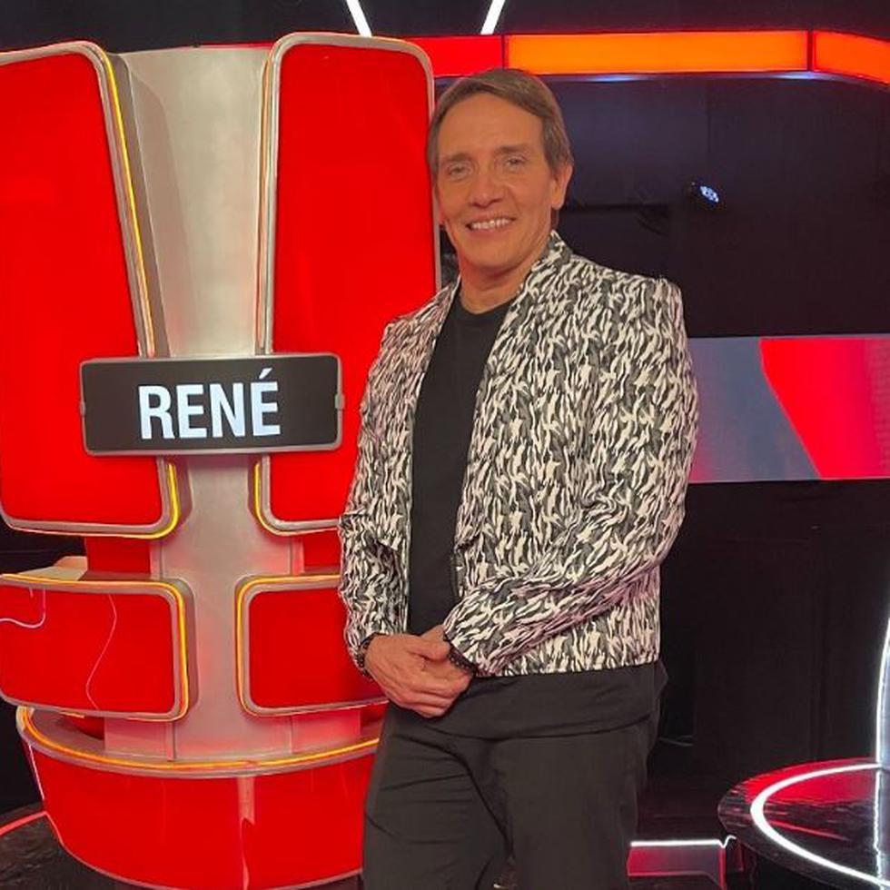 El cantante René Farrait describe su rol como “coach” de “La Voz Senior Perú” como “chévere y diferente”.