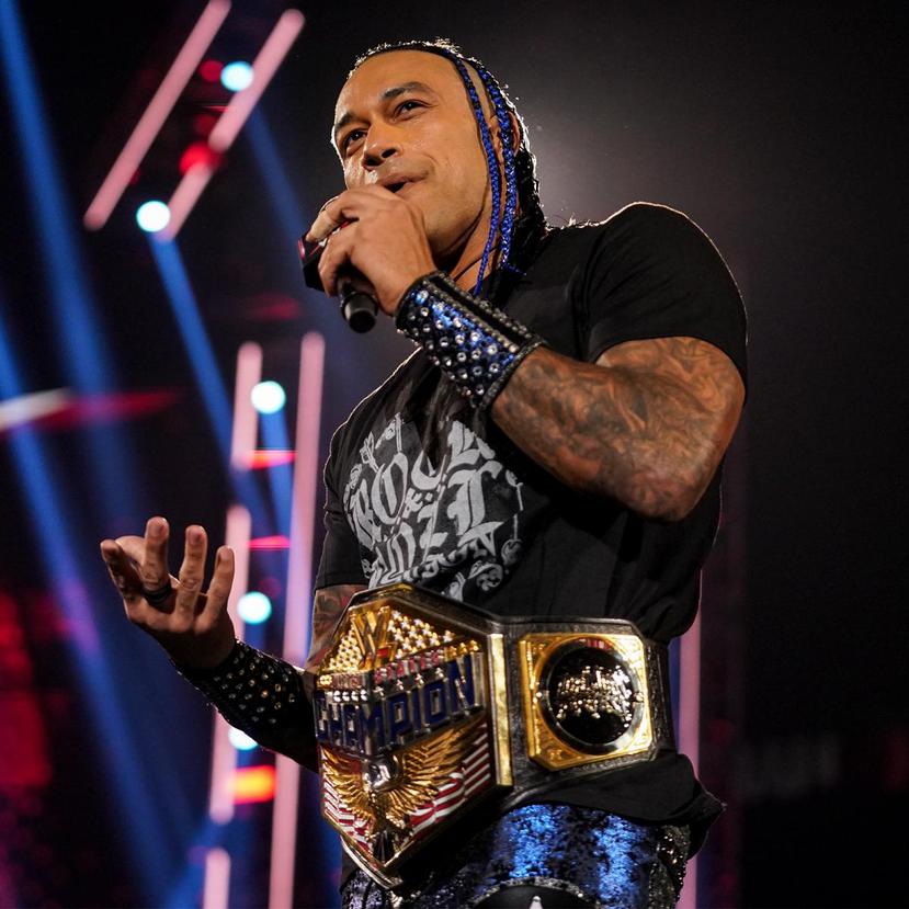 El puertorriqueño Damian Priest, actual campeón de Estados Unidos,  está con la WWE desde 2018.
