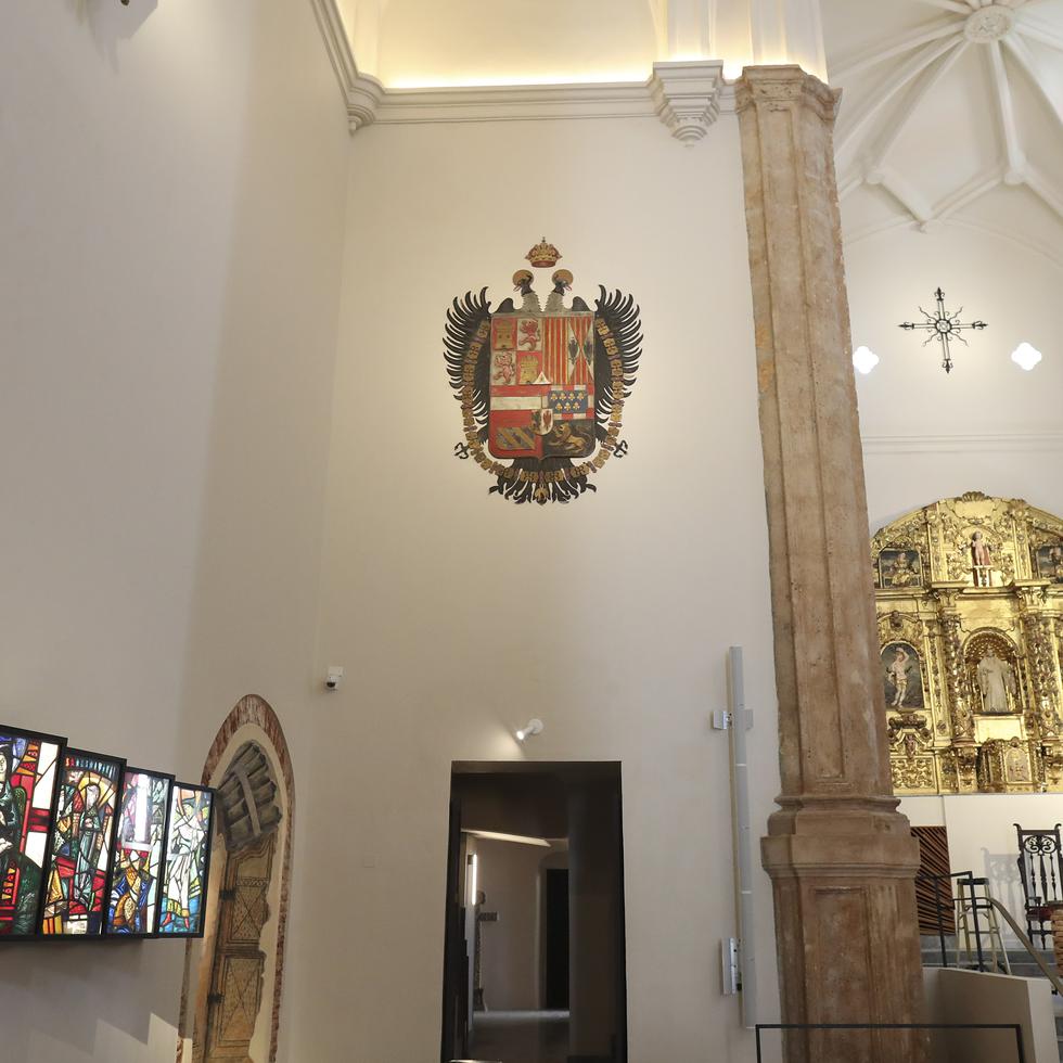 Interior de la catedral.
