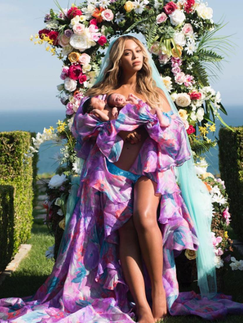 Beyoncé anunció su embarazo en febrero pasado. (Captura / Instagram)
