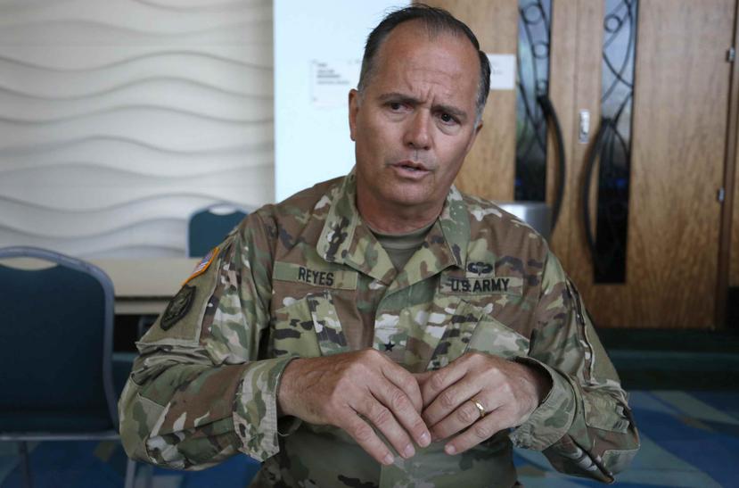 José Reyes, jefe de la Guardia Nacional de Puerto Rico. (EFE)