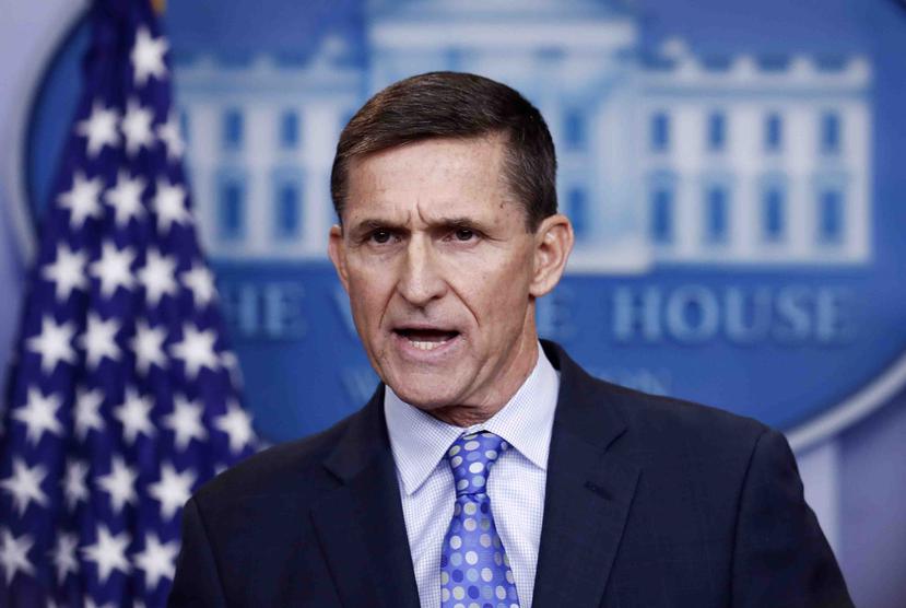 El general Michael Flynn laboró, por apenas 24 días, como el asesor de Seguridad Nacional del presidente Donald Trump. (AP / Carolyn Kaster)