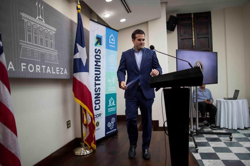 El gobernador Ricardo Rosselló denunció como “trato desigual” las imposiciones federales para desembolsar dinero para la recuperación.