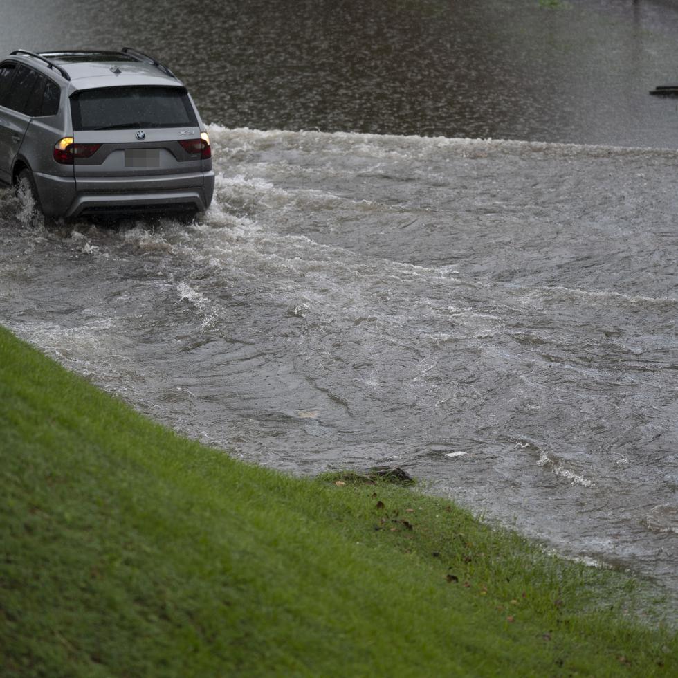 Se han reportado entre una a dos pulgadas de lluvia en los municipios bajo advertencia de inundaciones.