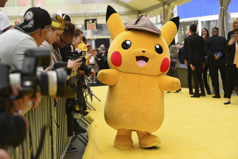 El personaje de Pikachu es uno de los más reconocidos de la serie japonesa "Pokémon".