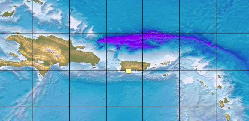 La intensidad mayor del sismo fue en Guánica. (Suministrada)