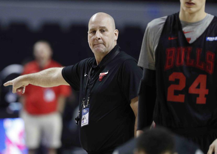 Jim Boylen, dirigente de los Bulls. (AP)