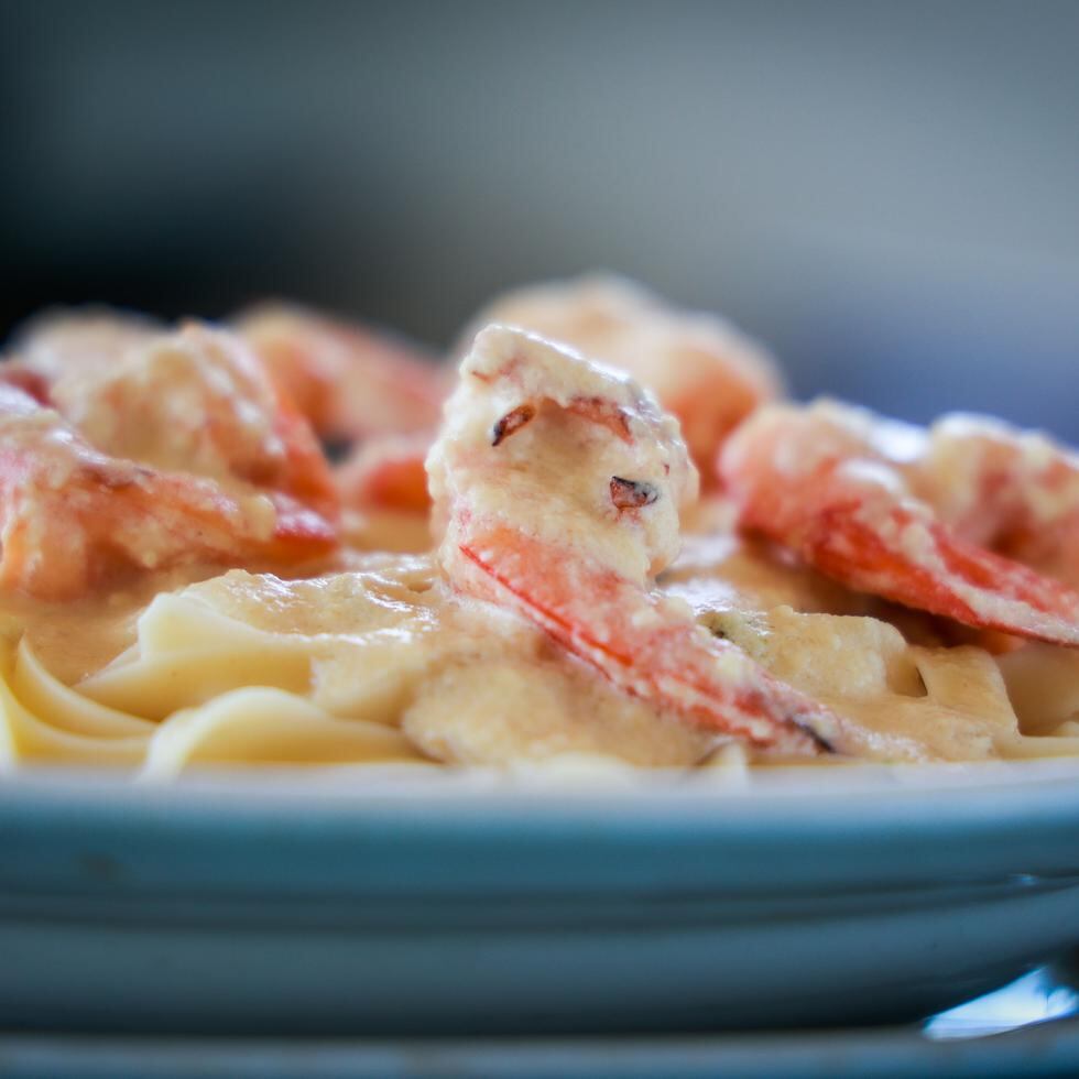 One of the house specialties is seafood pasta. All of the sauces are made in the restaurant.