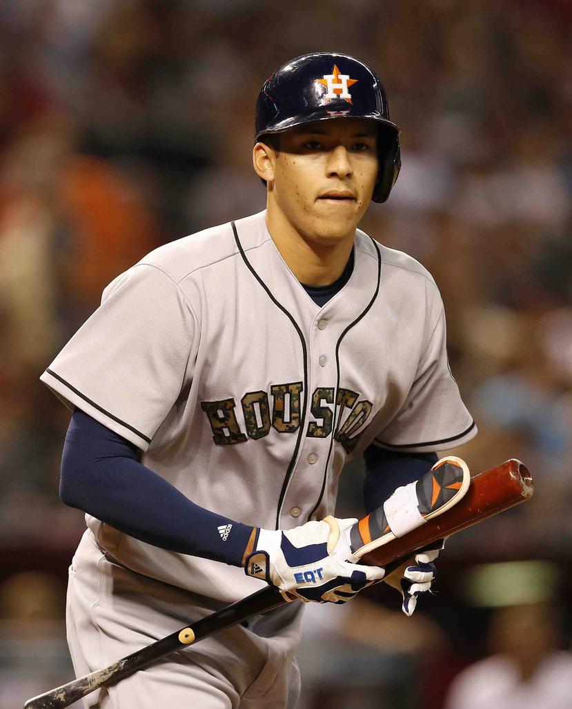 Correa quiere mejorar los números del año pasado para guiar a los Astros a la Serie Mundial. (The Associated Press)