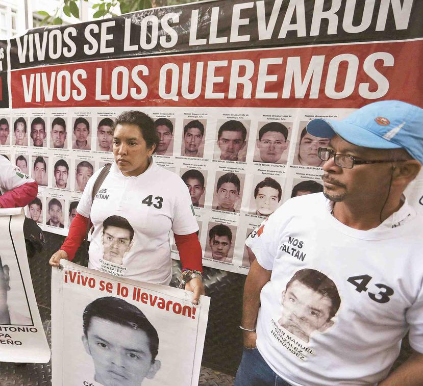Los 43 "normalistas de Ayotzinapa", como se les conoce internacionalmente, desaparecieron el 26 de septiembre de 2014 en la localidad de Iguala. (Archivo)