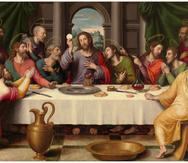 La última cena. Juan de Juanes. 1555-1562. Museo Nacional del Prado.
