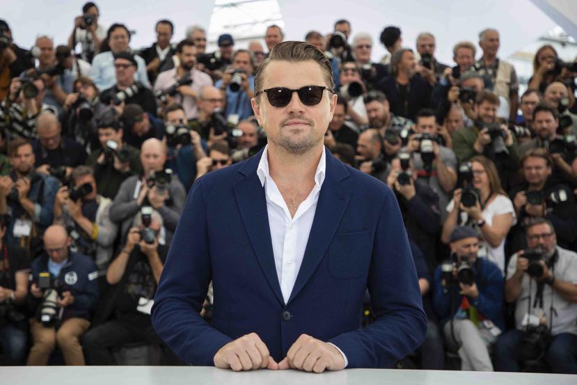 El actor Leonardo DiCaprio posa con motivo del estreno de "Once Upon a Time in Hollywood" en el Festival de Cine de Cannes, el mi rcoles 22 de mayo del 2019 en Cannes, Francia. (Vianney Le Caer/Invision/AP)