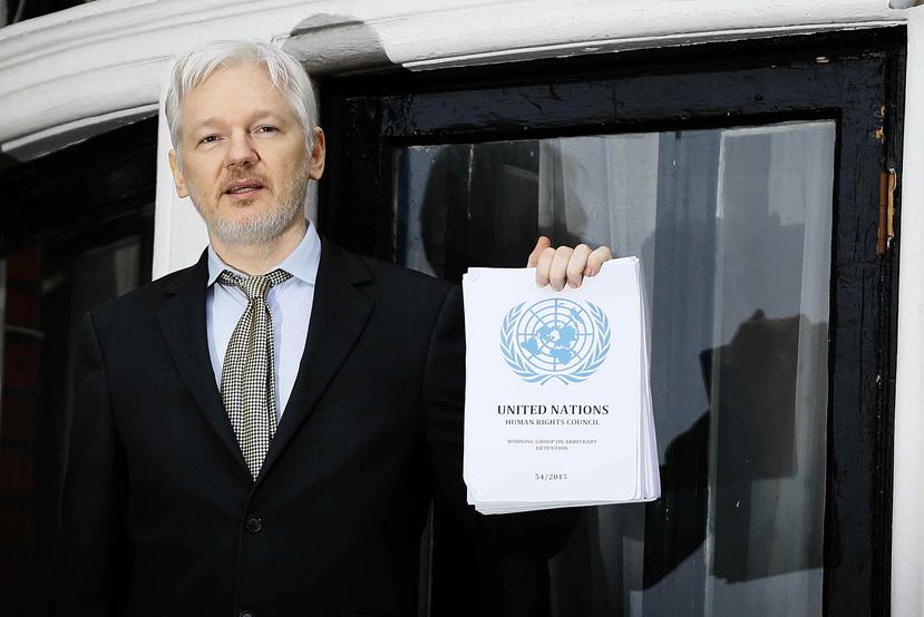 Los abogados de Assange dicen ahora que el fundador de WikiLeaks estaba demandando que Manning fuese excarcelada "inmediatamente". (Archivo / AP)