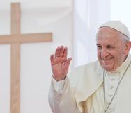 EPA1018. NÁPOLES (ITALIA), 21/06/2019.- El papa Francisco da una conferencia en la Facultad de Teología del Sur de Italia en Nápoles (Italia), este viernes. EFE/ Ciro Fusco
