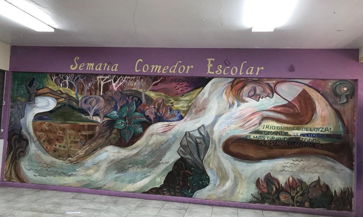 Inicia la restauración del mural de Torres Martinó