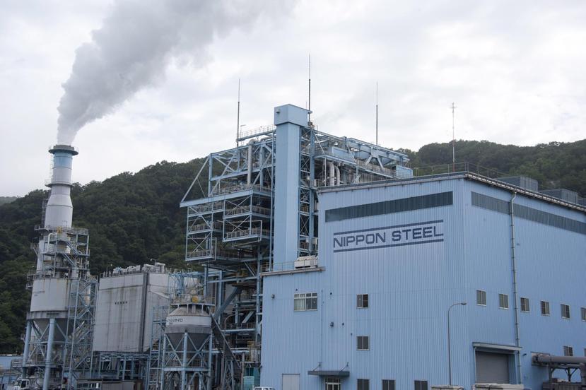 Vista de la fábrica de Nippon Steel en la ciudad de Kamaishi, en una fotografía de archivo.