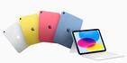 Los iPads de décima generación vienen en tres nuevos colores, y también se puede adquirir un nuevo teclado Magic Keyboard Folio.