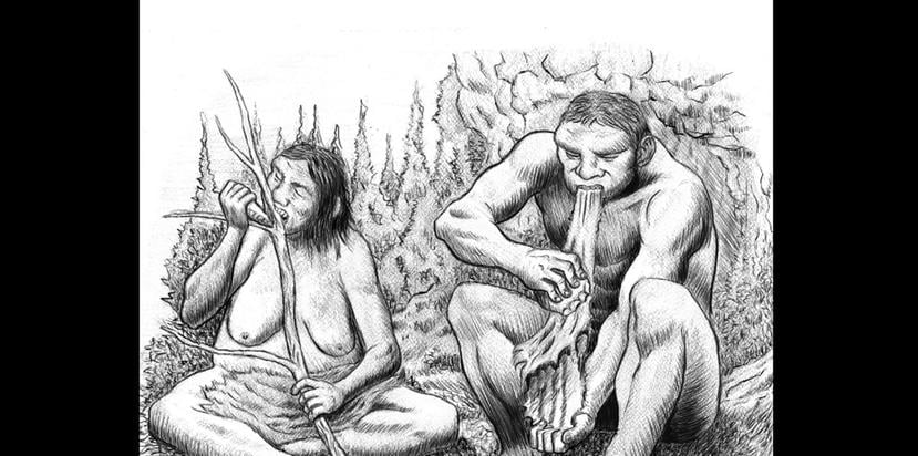 Los investigadores analizaron las estrías y el esmalte de 99 dientes incisivos y caninos de 19 individuos de tres yacimientos diferentes donde habitaron neandertales.(www.csic.es)