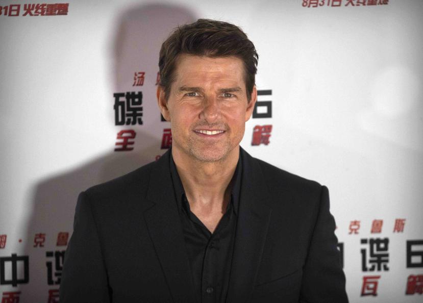 Tom Cruise en el estreno de "Mission: Impossible - Fallout" en 2018 en China. (AP)