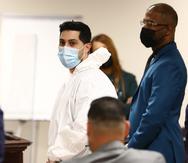 Jensen Medina Cardona durante su vista de sentencia en el Tribunal de Fajardo el 11 de enero de 2022.