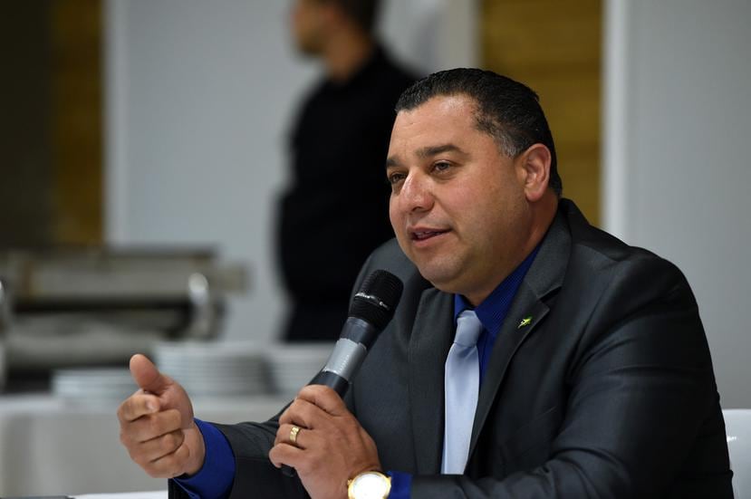 El alcalde del municipio de Aguas Buenas, Javier García Pérez se expresó hoy sobre los arrestos realizados por el FBI. (GFR Media)
