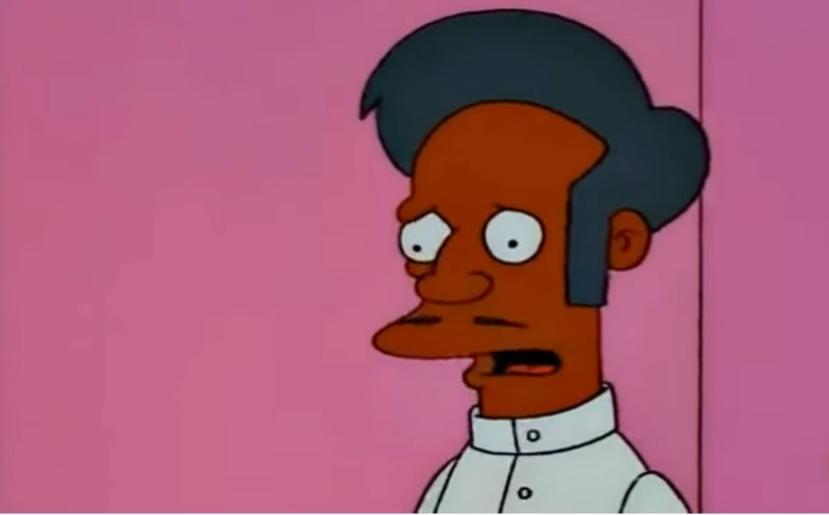 Apu, es dueño de Kwik-E-Mart, en la serie animada. (Captura de vídeo/YouTube)