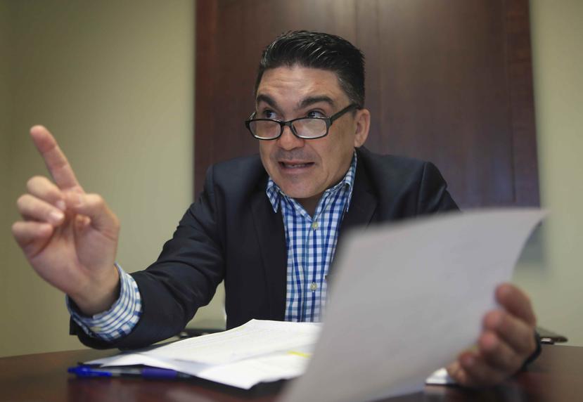 El comisionado de Seguros de Puerto Rico, Javier Rivera Ríos. (GFR Media)