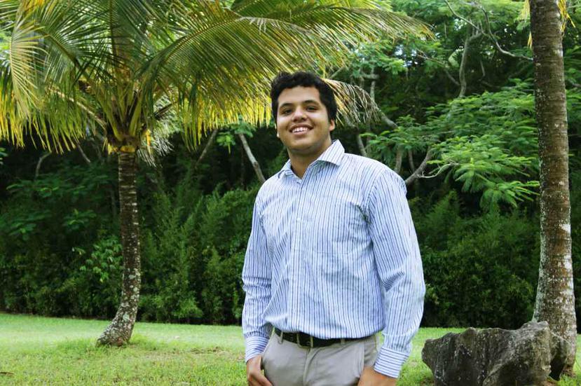 Danilo Pérez Rivera ha formado parte del Instituto de Investigaciones Interdisciplinarias de la UPR de Cayey como joven investigador, donde ha tenido la oportunidad de presentar sus hallazgos científicos. (Suministrada / UPR de Cayey)