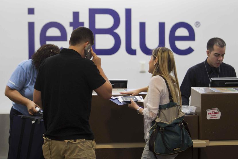 Los clientes de JetBlue, con sede en Nueva York, podrán participar de su experimento sin inscribirse o registrarse por adelantado. (Archivo/GFR Media)