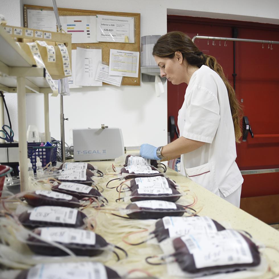 El experimento trata de determinar la vida útil de las células cultivadas en laboratorio, jóvenes, frente a las transfusiones estándar procedentes de donantes.