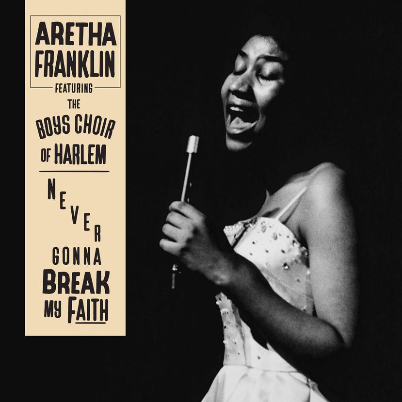 Portada del sencillo "Never Gonna Break My Faith" de Aretha Franklin. (Legacy Recordings)