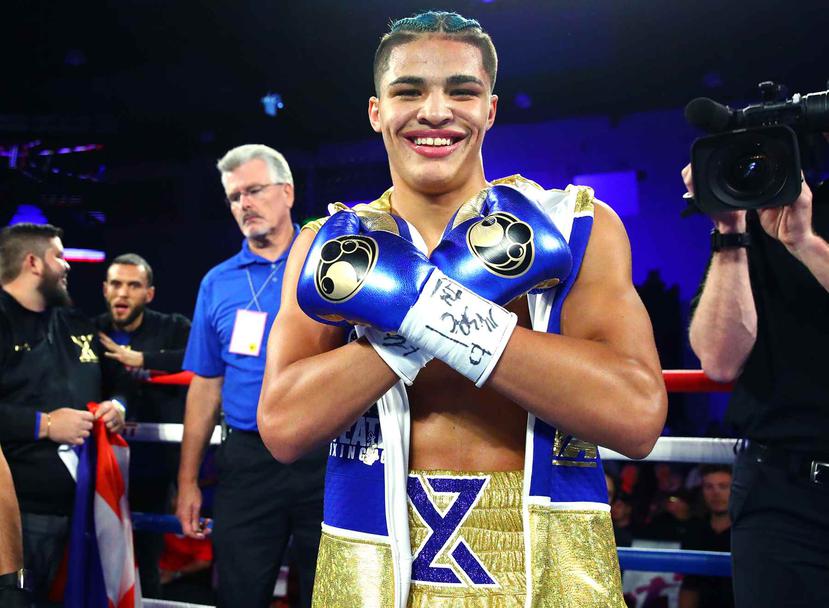 Xander Zayas, boxeador juvenil puertorriqueño de Top Rank. (Suministrada)