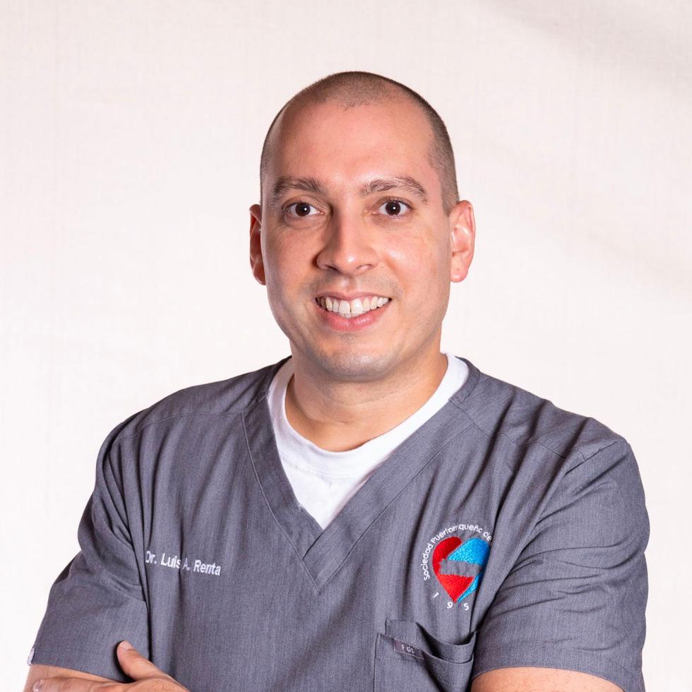 El doctor Luis Alberto Renta Rosa es cardiólogo clínico y presidente de la Sociedad Puertorriqueña de Cardiología.