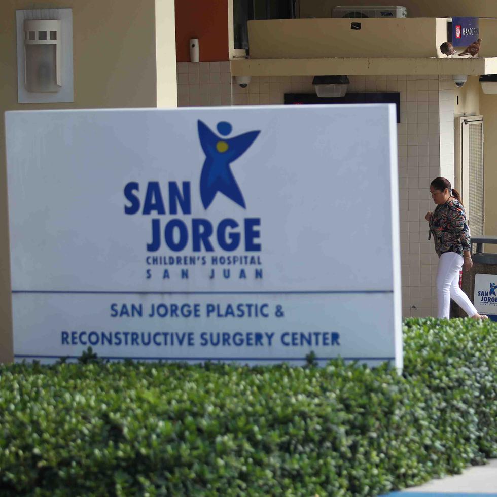 El San Jorge Children’s Hospital en San Juan.