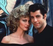 ADVANCE FOR WEEKEND EDITIONS, MARCH 27-29--FILE--John Travolta and Olivia Newton-John star in the 1978 film, "Grease," which will be re-released this year to celebrate its 20th anniversary. "Grease" remains ever popular, as indicated by increasing video and record sales. (AP Photo/Paramount)
