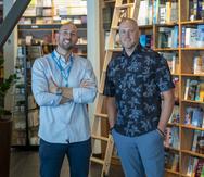Juan Peña COO de The Bookmark junto a John Orcutt CEO de The Bookmark.