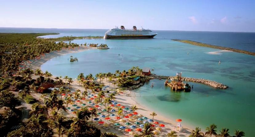 Castaway Cay es la paradisíaca isla privada de 1,000 acres de Disney Cruise Line, en Bahamas. (Disney Cruise)