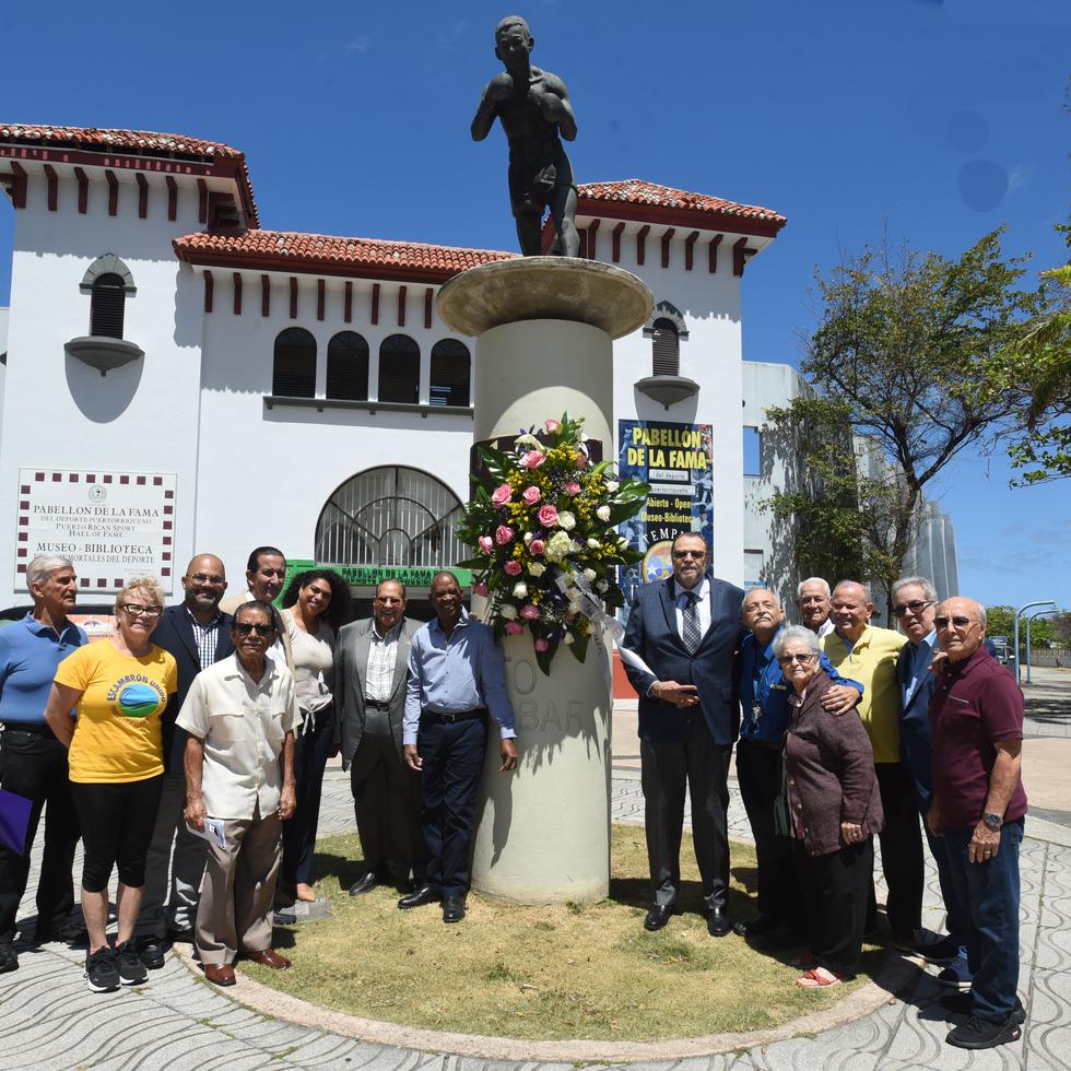 La actividad se realizó en el Pabellón de la Fama del Deporte Puertorriqueño en San Juan.