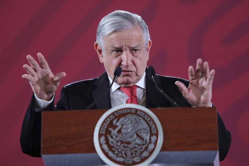 "Queremos mucho al pueblo de Puerto Rico, es un pueblo hermano”, dijo López Obrador. (EFE)