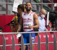 Wesley Vázquez no avanzó a las semifinales de los 800 metros en Tokio.
