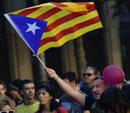 Los líderes separatistas de la región declararon sin éxito la independencia de España en octubre violando la Constitución española. (AP)