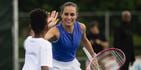 Mónica Puig y Venus Williams compartieron con una nueva generación de tenistas durante una clínica