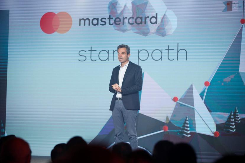 Carlo Enrico, presidente de Mastercard para la región de Latinoamérica y el Caribe (LAC), durante la presentación de Start Path en Miami. (suministrada)